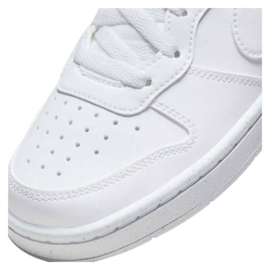 ZAPATILLA YOUTH COURT BOROUGH LOW RECRAFT WHITE/WHITE NIKE - Imagen 7