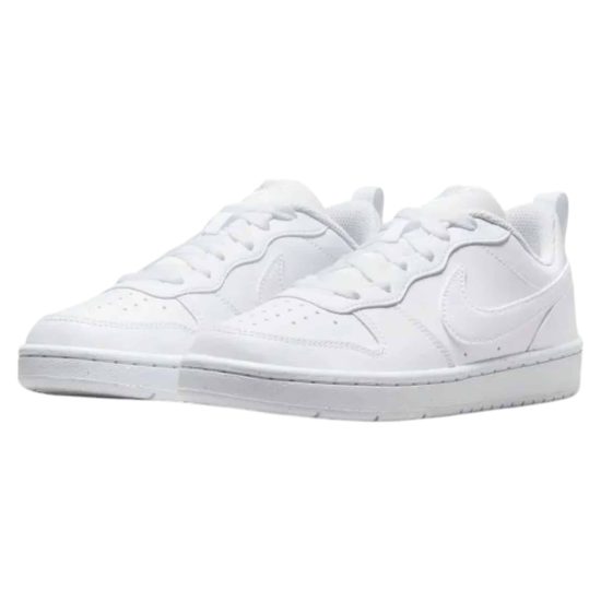 ZAPATILLA YOUTH COURT BOROUGH LOW RECRAFT WHITE/WHITE NIKE - Imagen 8