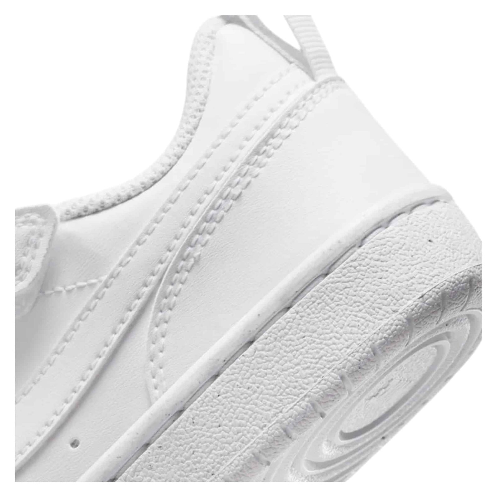 ZAPATILLA KIDS COURT BOROUGH LOW RECRAFT WHITE/WHITE NIKE - Imagen 8