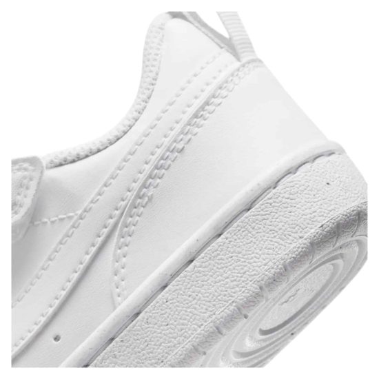 ZAPATILLA KIDS COURT BOROUGH LOW RECRAFT WHITE/WHITE NIKE - Imagen 8