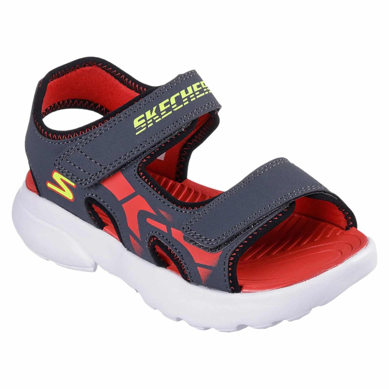 SANDALIA NIÑO RAZOR SPLASH AQUA BUDDIES CHARCOAL RED SKECHERS - Imagen 5