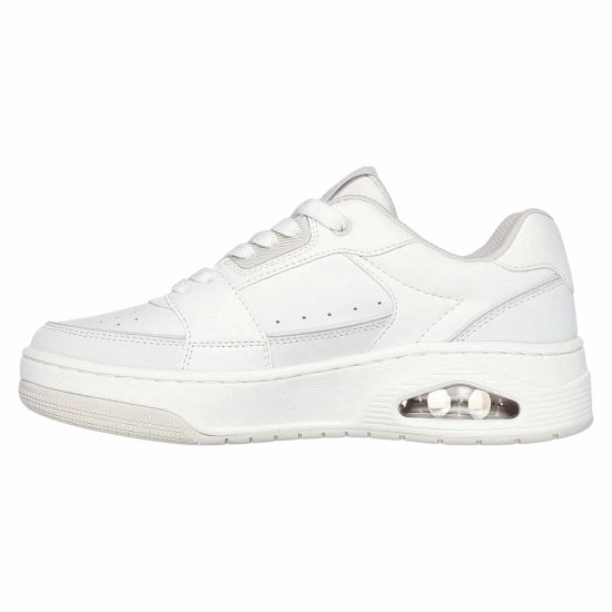 ZAPATILLA MUJER UNO COURT -COURTED STYLE WHITE SKECHERS - Imagen 2