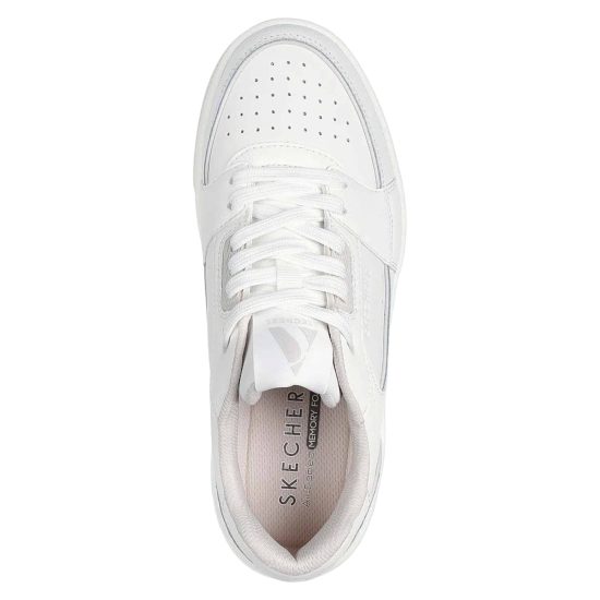 ZAPATILLA MUJER UNO COURT -COURTED STYLE WHITE SKECHERS - Imagen 3