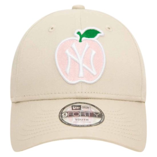 Gorra 9Forty New York Yankees MLB Apple Light Beige Kids - Imagen 2
