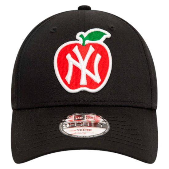 GORRO YOUTH APPLE 9FORTY NEYYAN  BLKWHI NEW ERA - Imagen 4