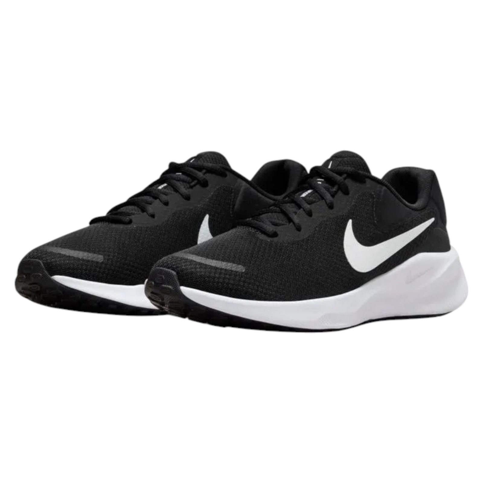 ZAPATILLA HOMBRE REVOLUTION 7 RUNNING BLACK/WHITE NIKE - Imagen 13