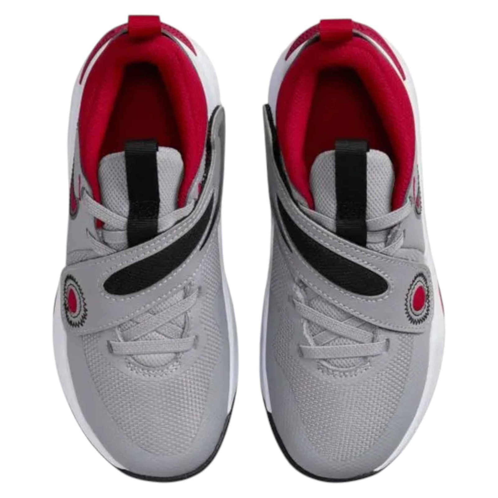 ZAPATILLA NIÑO TEAM HUSTLE D 11 GRIS NIKE - Imagen 2