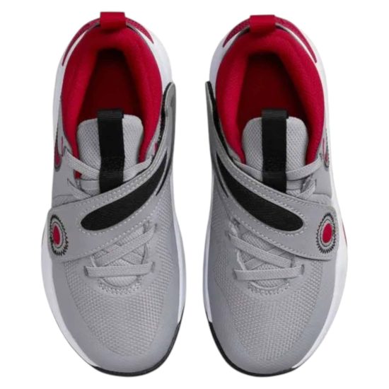 ZAPATILLA NIÑO TEAM HUSTLE D 11 GRIS NIKE - Imagen 2