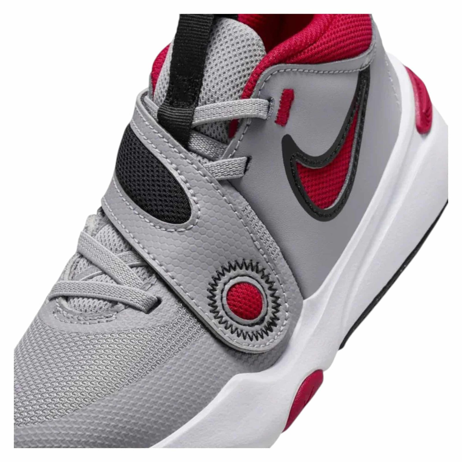 ZAPATILLA NIÑO TEAM HUSTLE D 11 GRIS NIKE - Imagen 8