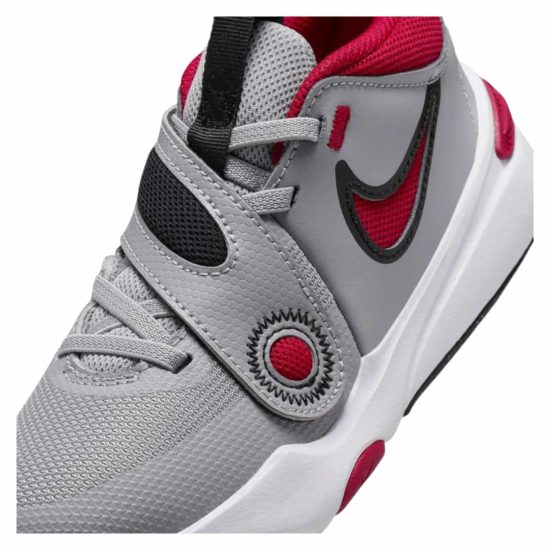 ZAPATILLA NIÑO TEAM HUSTLE D 11 GRIS NIKE - Imagen 8