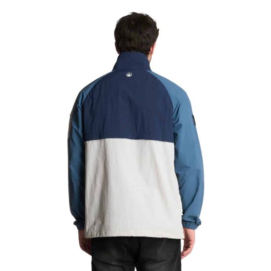 Cortaviento M WindCity WindBreaker medio Zip Jacket Azul Piedra Lippi - Imagen 3