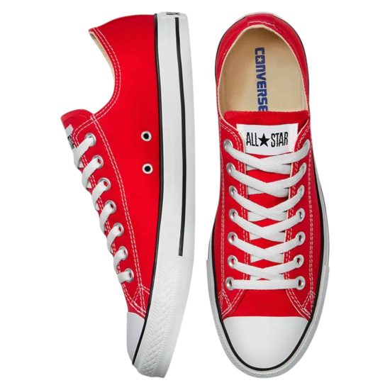 ZAPATILLA CHUCK CLASSIC CORE HI ALL STAR CONVERSE ROJO - Imagen 6