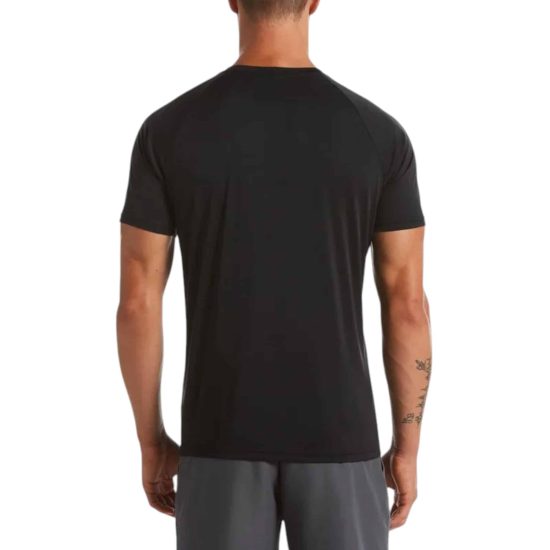 POLERA HOMBRE DRI FIT ESSENTIAL NEGRO NIKE - Imagen 2