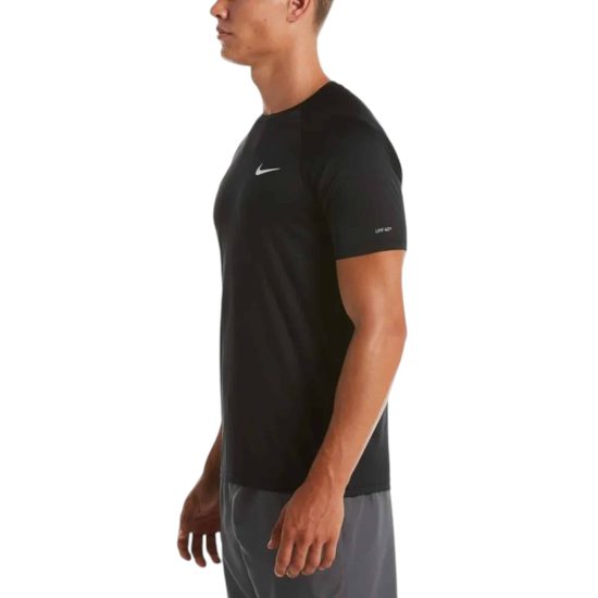 POLERA HOMBRE DRI FIT ESSENTIAL NEGRO NIKE - Imagen 3