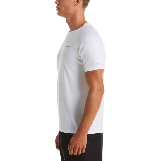 POLERA HOMBRE DRI FIT ESSENTIAL BLANCO NIKE - Imagen 3