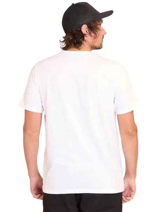 POLERA MC 7P160-MV LISO WHITE VOLCOM - Imagen 2