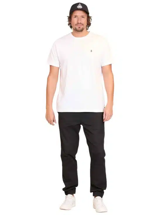 POLERA MC 7P160-MV LISO WHITE VOLCOM - Imagen 4