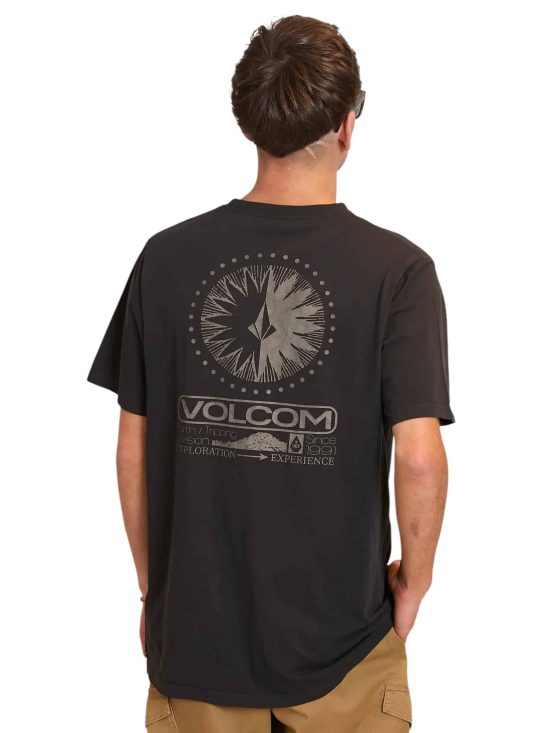 POLERA MC 7P179-MV BLACK VOLCOM - Imagen 2