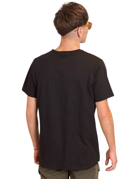 POLERA MC FAUCET BLACK VOLCOM - Imagen 2