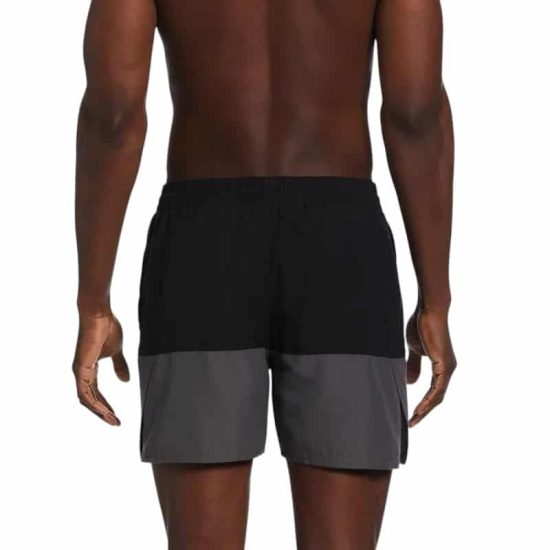 TRAJE DE BAÑO SPLI 5 HOMBRE NEGRO/GRIS NIKE - Imagen 2
