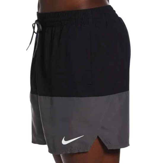 TRAJE DE BAÑO SPLI 5 HOMBRE NEGRO/GRIS NIKE - Imagen 3