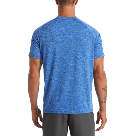 POLERA HOMBRE HYDROGUARD SWIM CELESTE NIKE - Imagen 2