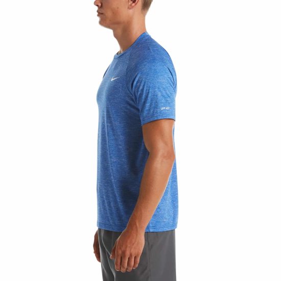 POLERA HOMBRE HYDROGUARD SWIM CELESTE NIKE - Imagen 3