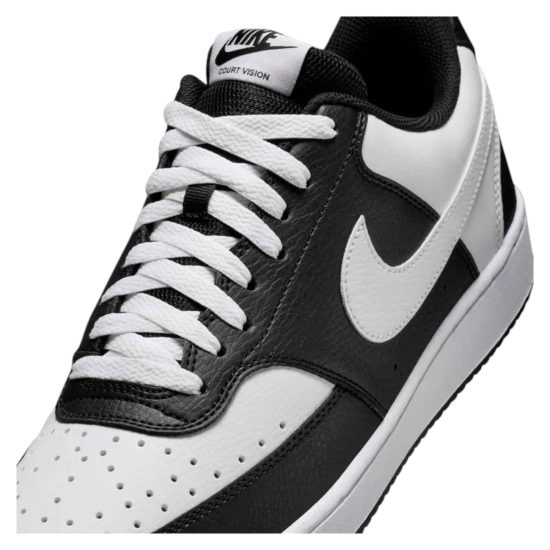 ZAPATILLA HOMBRE COURT VISION LOW BLACK/WHITE NIKE - Imagen 7