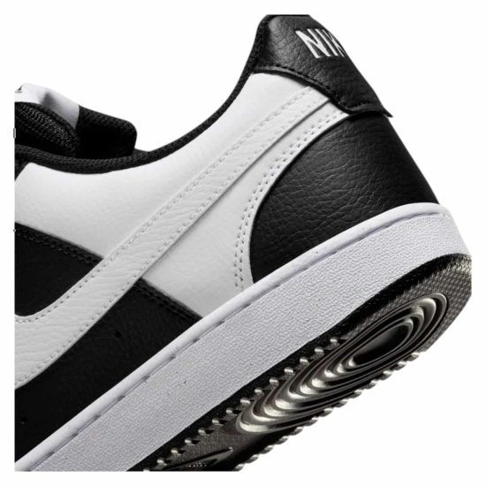 ZAPATILLA HOMBRE COURT VISION LOW BLACK/WHITE NIKE - Imagen 8