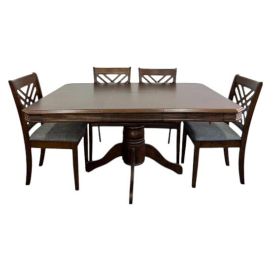 Juego de comedor City con extensión 6 sillas