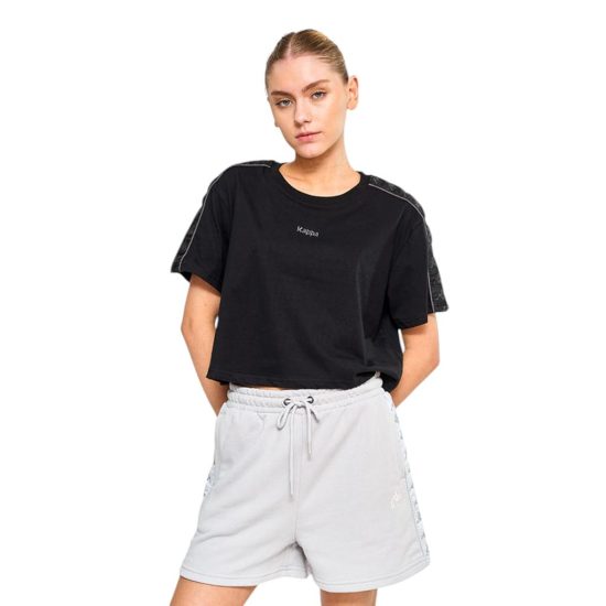 POLERA MUJER MC CROPPED KPWPONO96NE KAPPA