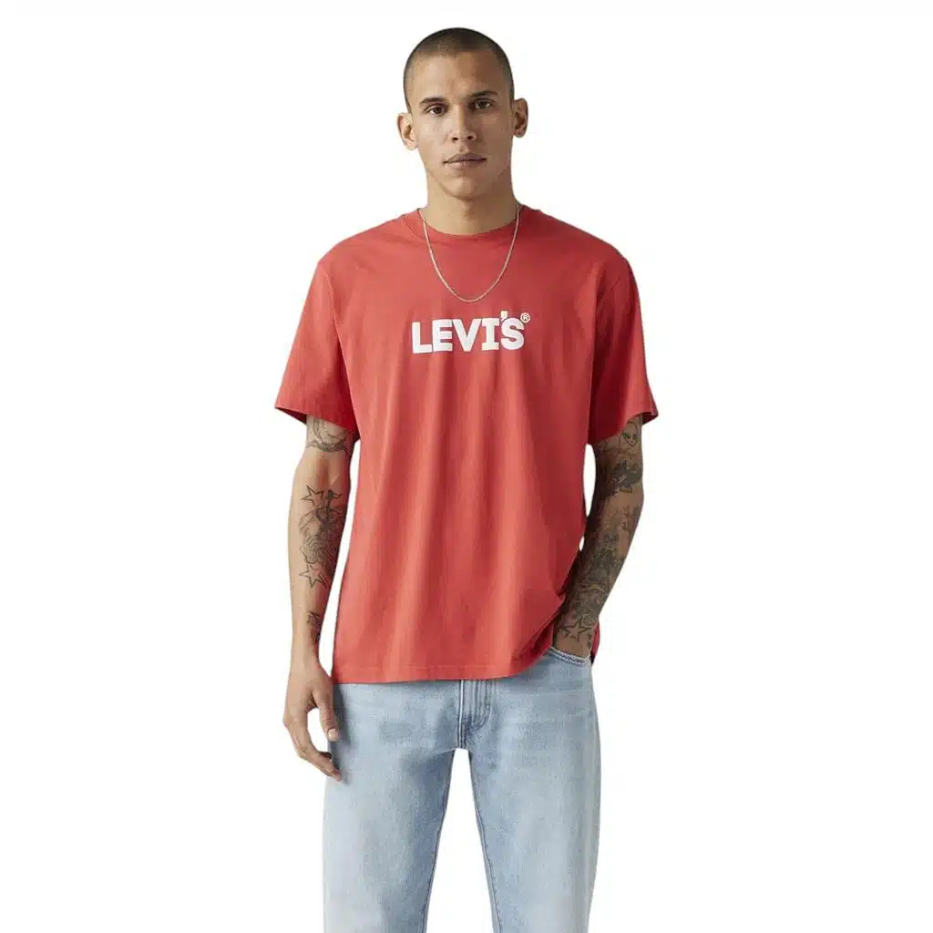 product_template_150214.png POLERA HOMBRE SS RELAXED FIT LOGO ROJO LEVIS - Imagen 1