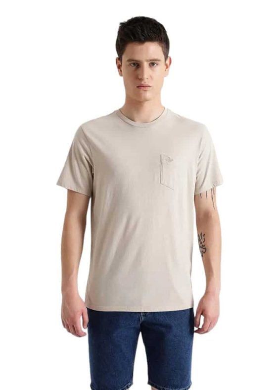 POLERA HOMBRE POCKET TEE SAHARA KHAKI DOCKERS