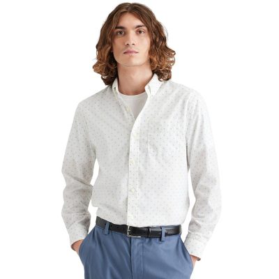 CAMISA HOMBRE SIG 2.0 WOVEN DAWN BEL AIR BLUE DOCKERS