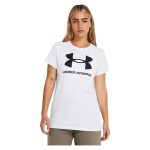 Polera Mujer MC Sportstyle Graphic White Under Armour