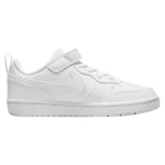 ZAPATILLA KIDS COURT BOROUGH LOW RECRAFT WHITE/WHITE NIKE