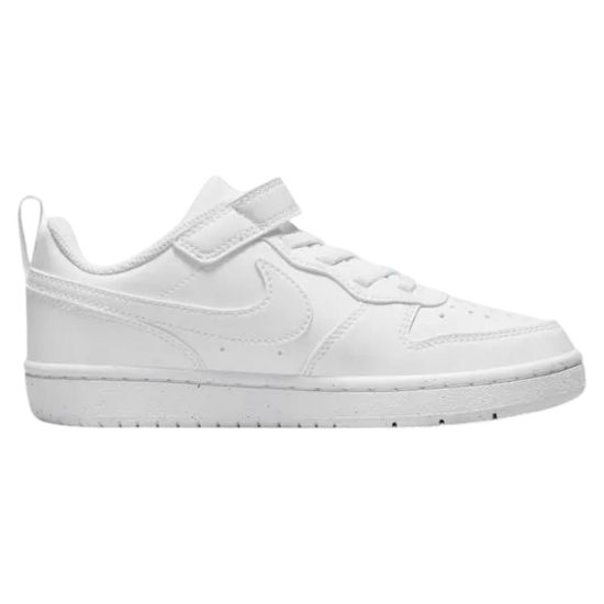 ZAPATILLA KIDS COURT BOROUGH LOW RECRAFT WHITE/WHITE NIKE