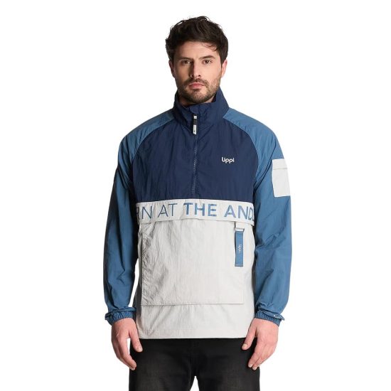 Cortaviento M WindCity WindBreaker medio Zip Jacket Azul Piedra Lippi