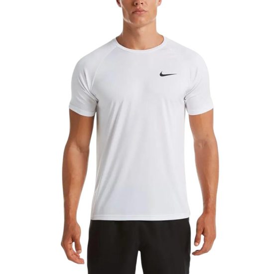 POLERA HOMBRE DRI FIT ESSENTIAL BLANCO NIKE