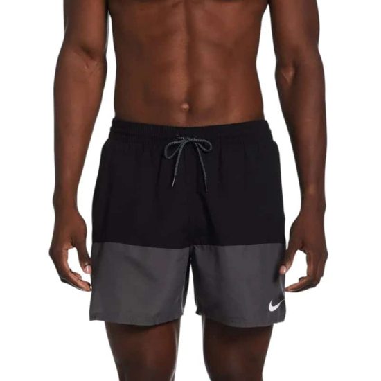 TRAJE DE BAÑO SPLI 5 HOMBRE NEGRO/GRIS NIKE