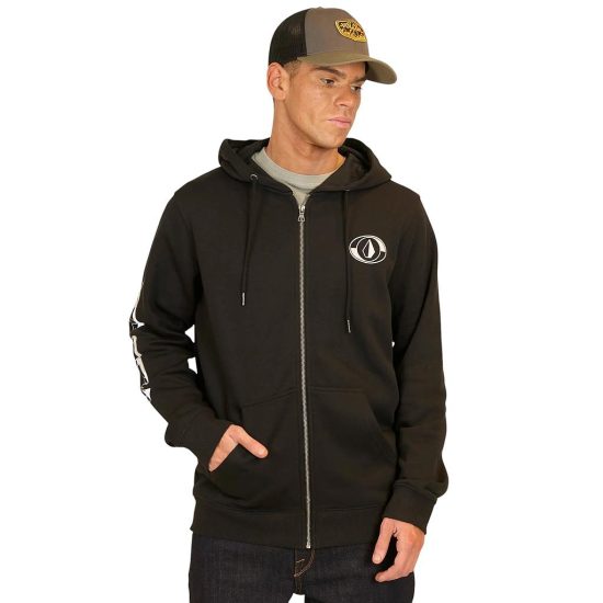 POLERON FULLZIPPER 7O212 BLACK VOLCOM