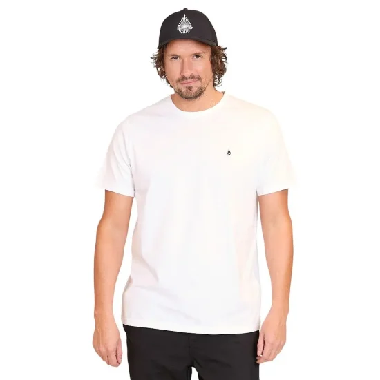 POLERA MC 7P160-MV LISO WHITE VOLCOM