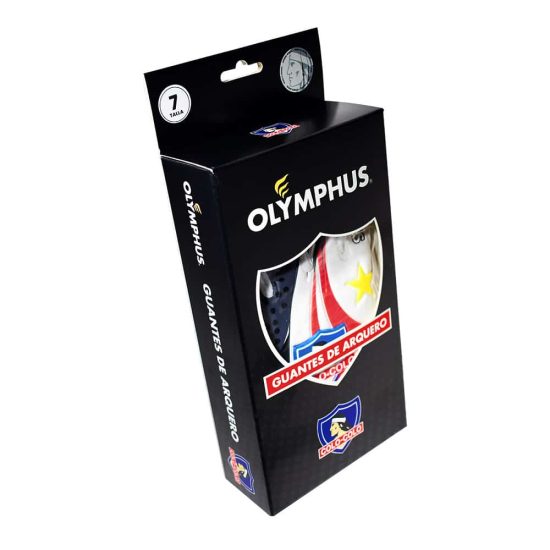 GUANTE ARQUERO COLO COLO JUNIOR BL-RJ-NG OLYMPHUS - Imagen 2