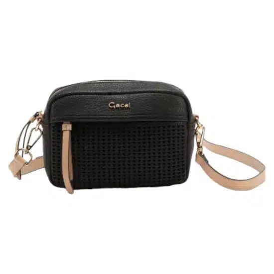 Cartera Bandolera Grande CAR2983 Negro Gacel - Imagen 2