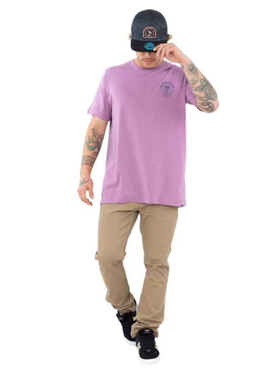 Polera MC 5P1011-MV Liso Bordeaux Maui - Imagen 4
