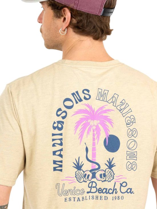 Polera MC 5P646-MV Liso Khaki Maui - Imagen 3