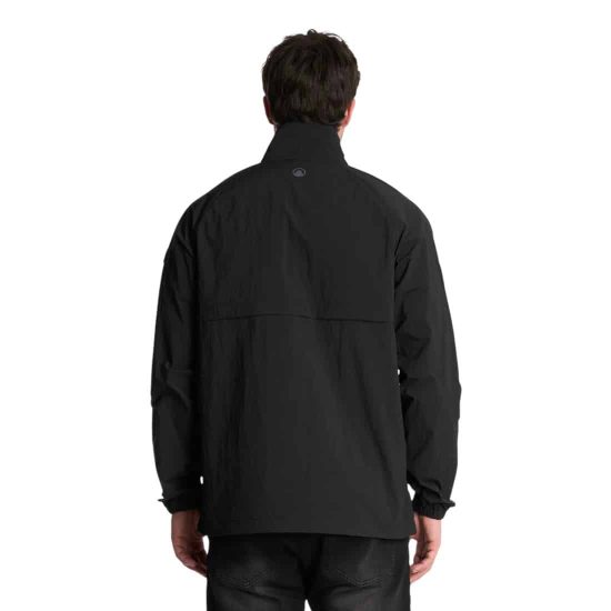 Cortaviento Hombre WindCity WindBreaker 1/4 Zip negro Lippi - Imagen 4