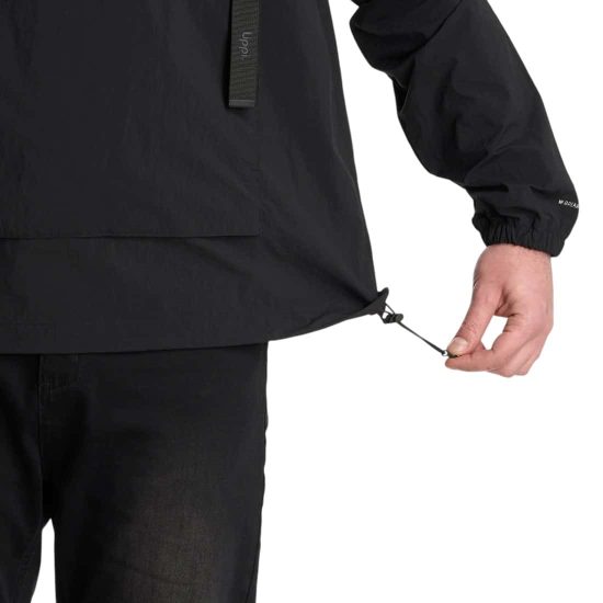 Cortaviento Hombre WindCity WindBreaker 1/4 Zip negro Lippi - Imagen 8