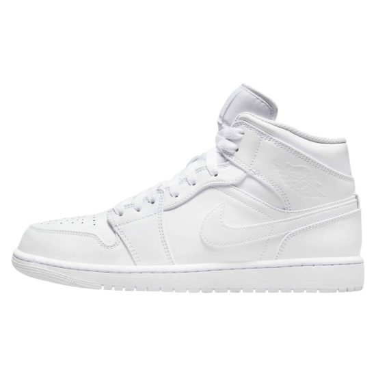 ZAPATILLAS HOMBRE AIR JORDAN 1 MID WHITE NIKE - Imagen 3