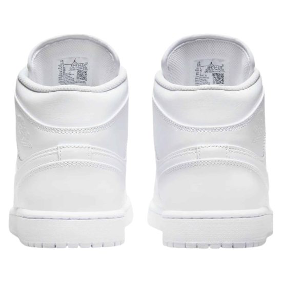ZAPATILLAS HOMBRE AIR JORDAN 1 MID WHITE NIKE - Imagen 6